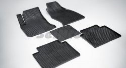 Износостойкие коврики в салон с рисунком Сетка SeiNtex Premium 4 шт. (резина) Hyundai (Хюндаи) Matrix (Матрикс)  1 FC (2001-2010) 1 FC дорестайлинг, 1-ый рестайлинг, 2-ой рестайлинг