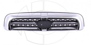 1 899 р. Решетка радиатора NSP (матовая).  Hyundai Santa Fe  1 (2000-2012) (Неокрашенная)  с доставкой в г. Калуга. Увеличить фотографию 1