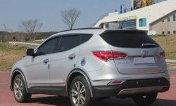 5 349 р. Комплект дефлекторов окон СТ Hyundai Santa Fe DM дорестайлинг (2012-2016)  с доставкой в г. Калуга. Увеличить фотографию 2