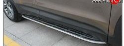 Пороги Cayenne Style Hyundai Santa Fe 3 DM дорестайлинг (2012-2016)
