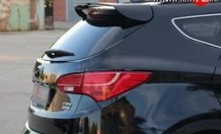 4 499 р. Спойлер Sport  Hyundai Santa Fe  3 DM (2012-2016) (Неокрашенный)  с доставкой в г. Калуга. Увеличить фотографию 1