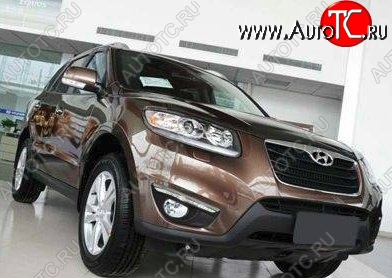 13 299 р. Дневные ходовые огни СТ Hyundai Santa Fe CM дорестайлинг (2006-2009)  с доставкой в г. Калуга