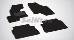 2 599 р. Износостойкие коврики в салон SeiNtex Premium LUX 4 шт. (ворсовые)  Hyundai Santa Fe  2 CM (2009-2012)  с доставкой в г. Калуга. Увеличить фотографию 1