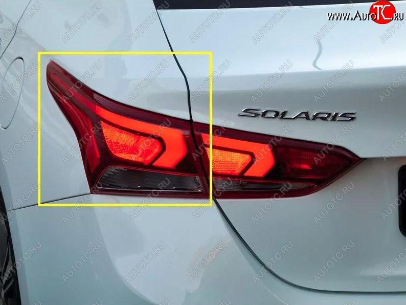 55 999 р. Фара задняя левая Стандартная (светодиодная)  Hyundai Solaris  2 (2017-2020)  с доставкой в г. Калуга