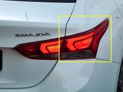 51 999 р. Фара задняя правая Стандартная (светодиодная)  Hyundai Solaris  2 (2017-2020)  с доставкой в г. Калуга. Увеличить фотографию 1