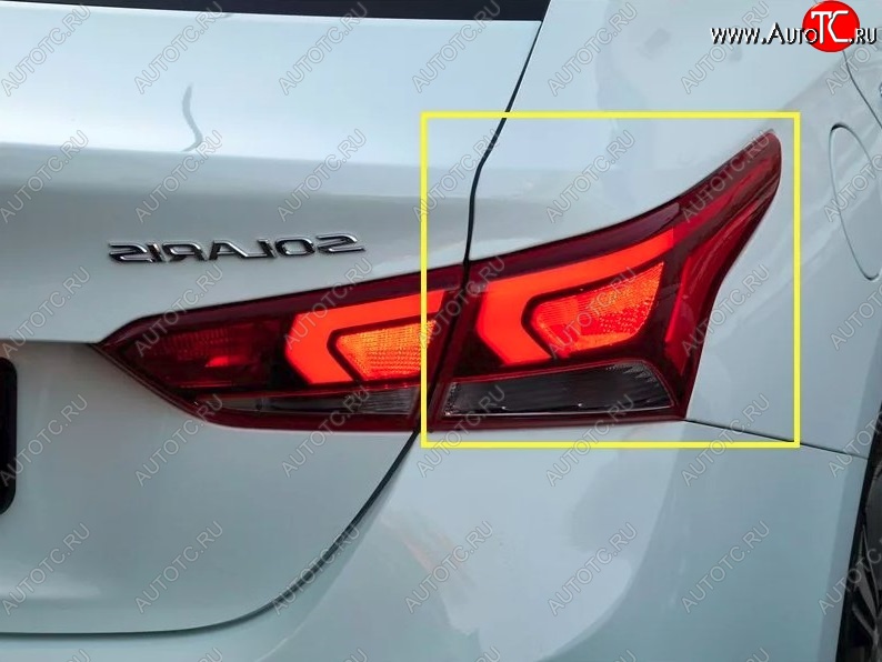 51 999 р. Фара задняя правая Стандартная (светодиодная)  Hyundai Solaris  2 (2017-2020)  с доставкой в г. Калуга