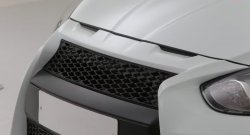 10 999 р. Передний бампер Lexus Style  Hyundai Solaris ( 1 седан,  1 хэтчбек) (2010-2014) (Неокрашенный)  с доставкой в г. Калуга. Увеличить фотографию 4