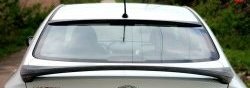 2 989 р. Козырёк на заднее стекло Драйв  Hyundai Solaris  1 седан (2010-2017) (Неокрашенный)  с доставкой в г. Калуга. Увеличить фотографию 4