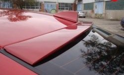 2 799 р. Козырёк на заднее лобовое стекло Sport v2 Hyundai Solaris 1 седан RBr дорестайлинг (2010-2014) (Неокрашенный)  с доставкой в г. Калуга. Увеличить фотографию 1