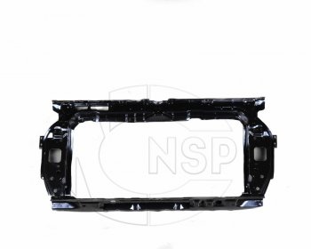 4 299 р. Рамка радиатора (телевизор) NSP Hyundai Solaris 1 седан RBr дорестайлинг (2010-2014)  с доставкой в г. Калуга. Увеличить фотографию 2