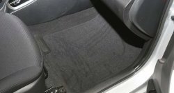 2 204 р. Коврики в салон Element 4 шт. (текстиль) хетчбек Hyundai Solaris 1 седан RBr рестайлинг (2014-2017)  с доставкой в г. Калуга. Увеличить фотографию 4