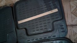 836 р. Коврик в салони универсальные Lider V1 4 шт (полиуретан) Lexus LX 570 J200 1-ый рестайлинг (2012-2015) (Черные)  с доставкой в г. Калуга. Увеличить фотографию 3