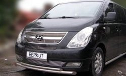 Декоративная вставка воздухозаборника Berkut Hyundai Starex/Grand Starex/H1 TQ дорестайлинг (2007-2013)