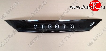 999 р. Дефлектор капота Russtal (короткий) Hyundai Tucson 3 TL дорестайлинг (2015-2018)  с доставкой в г. Калуга