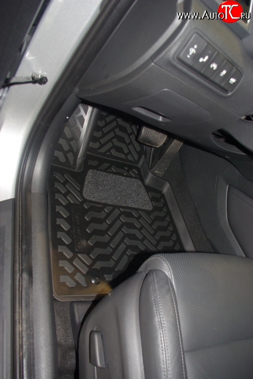 1 499 р. Коврики в салон Aileron 4 шт. (полиуретан)  Hyundai Tucson  3 TL (2015-2021)  с доставкой в г. Калуга