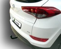 7 249 р. Фаркоп Лидер Плюс.  Hyundai Tucson  3 TL (2015-2021) (Без электропакета)  с доставкой в г. Калуга. Увеличить фотографию 5