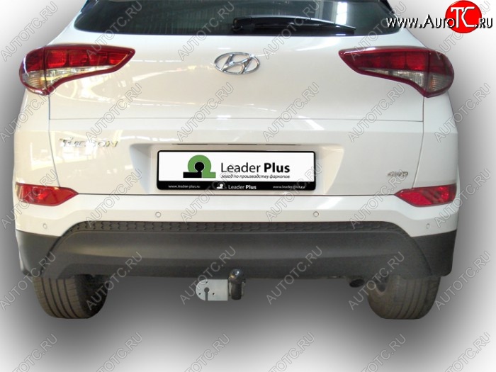 7 249 р. Фаркоп Лидер Плюс. Hyundai Tucson 3 TL дорестайлинг (2015-2018) (Без электропакета)  с доставкой в г. Калуга