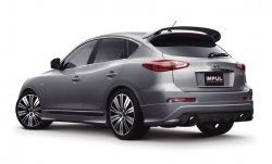 31 249 р. Комплект порогов Impul INFINITI EX35 J50 (2007-2013) (Неокрашенные)  с доставкой в г. Калуга. Увеличить фотографию 6