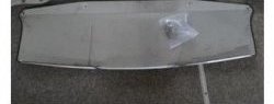 17 299 р. Накладка на передний бампер CT INFINITI FX35 1 S50 дорестайлинг (2002-2005) (Неокрашенная)  с доставкой в г. Калуга. Увеличить фотографию 2