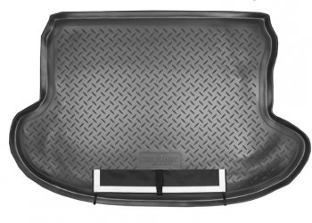 Коврик багажника Norplast Unidec Unidec INFINITI FX35 2 S51 дорестайлинг (2008-2011)  (Черный с погрузочным ковриком (фартуком))