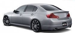 25 249 р. Накладка на задний бампер Impul INFINITI G35 V36 седан (2006-2015) (Неокрашенная)  с доставкой в г. Калуга. Увеличить фотографию 2