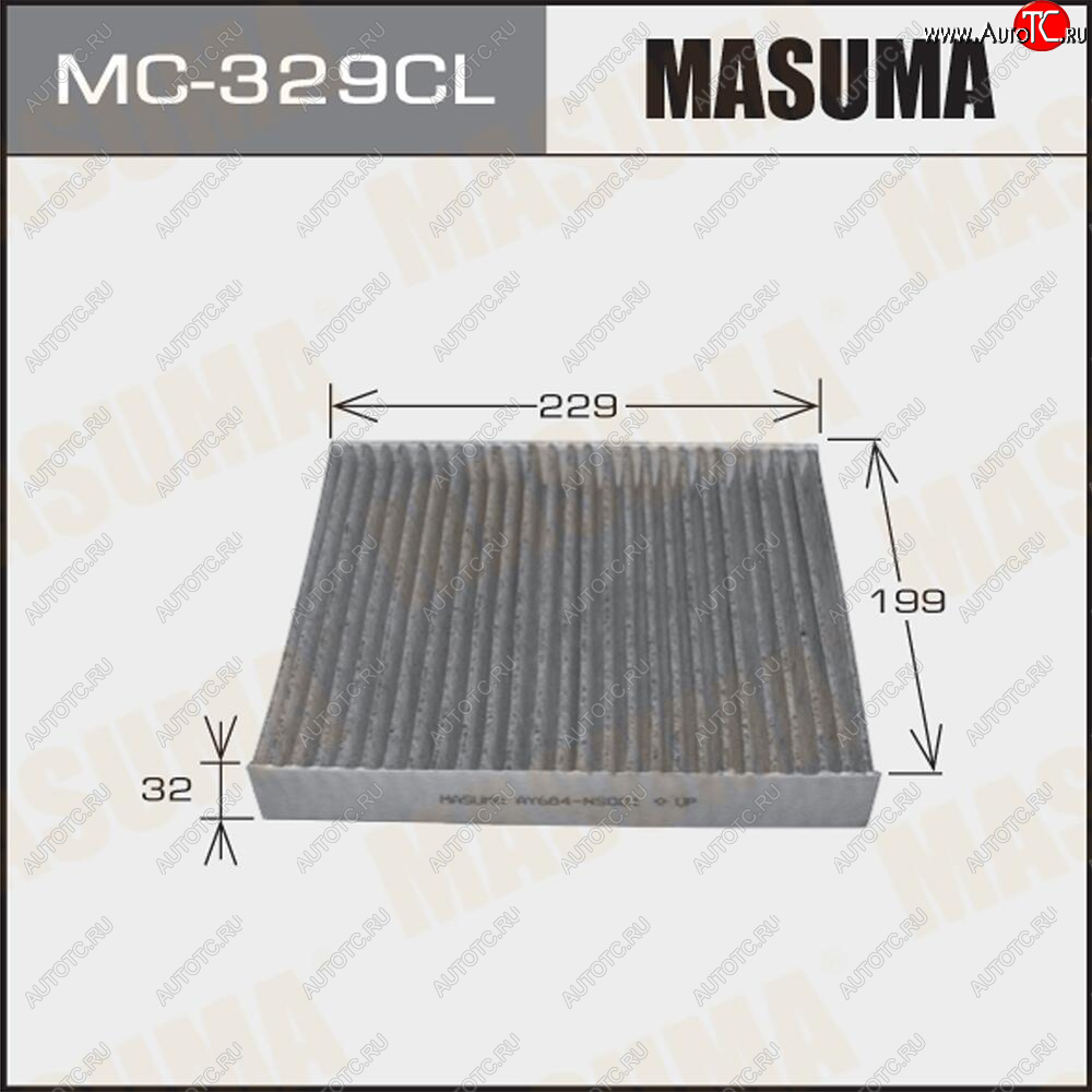 599 р. Фильтр салонный (угольный) MASUMA  INFINITI Q50 (2013-2024)  с доставкой в г. Калуга