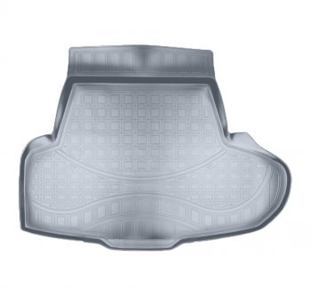 2 299 р. Коврик багажника Norplast Unidec  INFINITI Q50 (2013-2024) (Цвет: серый)  с доставкой в г. Калуга. Увеличить фотографию 1