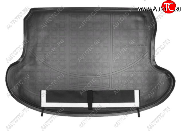 2 799 р. Коврик багажника Norplast  INFINITI Q70 (2013-2018) (Черный с погрузочным ковриком (фартуком))  с доставкой в г. Калуга