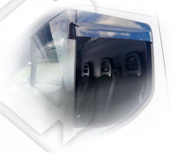 1 799 р. Дефлектора окон CA-Plastic  Iveco Daily (2014-2019) (Classic полупрозрачный)  с доставкой в г. Калуга. Увеличить фотографию 1
