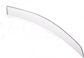 2 599 р. Дефлектора окон CA-Plastic  JAC N75 (2014-2019) (Шелкография белая)  с доставкой в г. Калуга. Увеличить фотографию 1