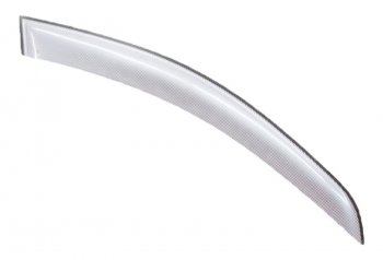 2 599 р. Дефлектора окон CA-Plastic  JAC N75 (2014-2019) (Шелкография серебро)  с доставкой в г. Калуга. Увеличить фотографию 1