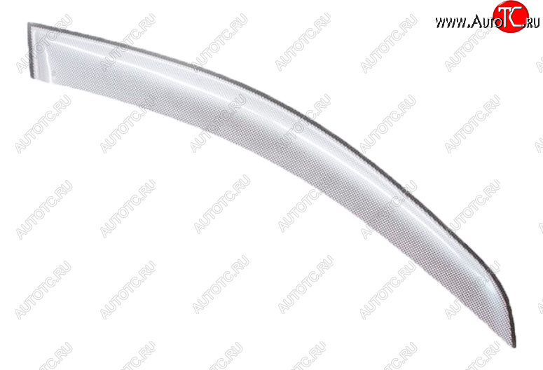 2 599 р. Дефлектора окон CA-Plastic  JAC N75 (2014-2019) (Шелкография серебро)  с доставкой в г. Калуга