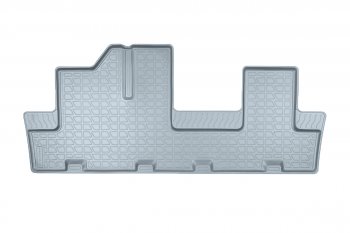 1 089 р. Коврики салона Norplast Unidec (3 ряд)  JAC S7 (2020-2024) (серый)  с доставкой в г. Калуга. Увеличить фотографию 1