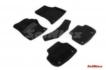 5 249 р. Текстильные коврики в салон SEINTEX 3D Jaguar XF X260 седан (2015-2020)  с доставкой в г. Калуга. Увеличить фотографию 1