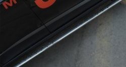 20 749 р. Защита порогов с круглыми вставками для ног из овальной трубы диаметром 75x42 мм Russtal  Jeep Cherokee  Trailhawk (2014-2024)  с доставкой в г. Калуга. Увеличить фотографию 2