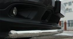 16 949 р. Одинарная защита переднего бампера диаметром 63 мм Russtal Jeep Cherokee KL дорестайлинг (2014-2017)  с доставкой в г. Калуга. Увеличить фотографию 4