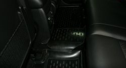 2 499 р. Коврики в салон Element 4 шт. (полиуретан)  Jeep Grand Cherokee  WK2 (2010-2013)  с доставкой в г. Калуга. Увеличить фотографию 3