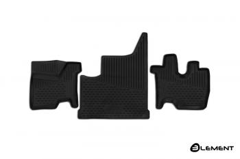 Комплект ковриков салона Element 3D (полиуретан) КамАЗ М1842 (2013-2024)