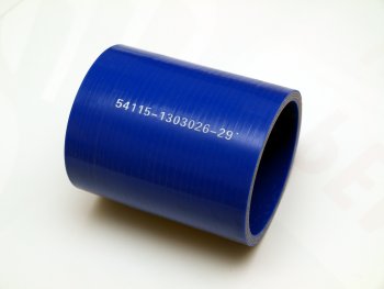 Патрубок радиатора (Cummins L90 d66 силикон) CARUM  5320, 5490, 6520  (нижний)