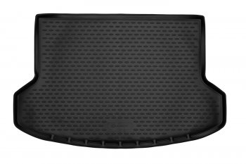 1 489 р. Коврик багажника Element (полиуретан) 2WD  KIA Seltos (2019-2024) (Черный)  с доставкой в г. Калуга. Увеличить фотографию 1