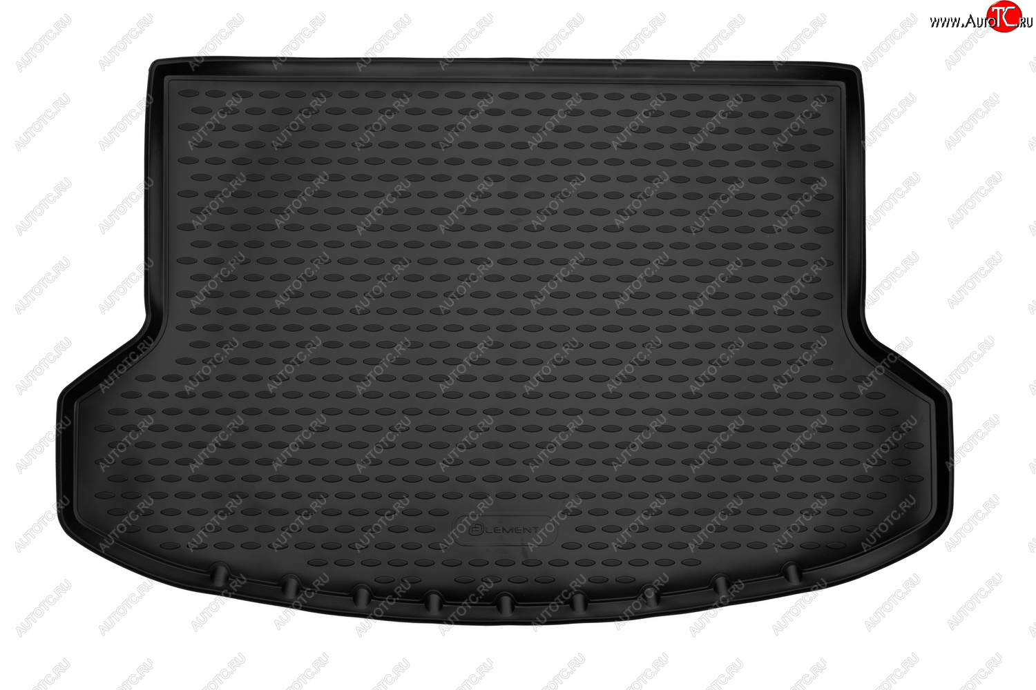 1 489 р. Коврик багажника Element (полиуретан) 2WD  KIA Seltos (2019-2024) (Черный)  с доставкой в г. Калуга
