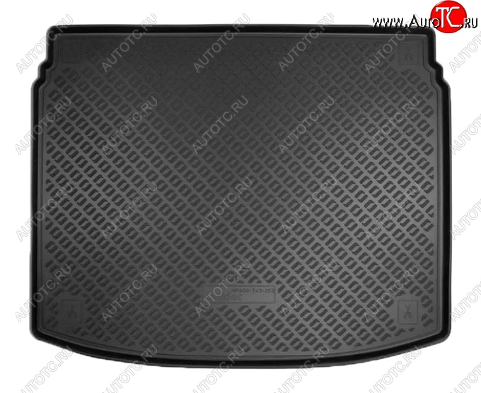 1 499 р. Коврик в багажник Norplast  KIA XCeed  1 (2019-2024) (Черный)  с доставкой в г. Калуга