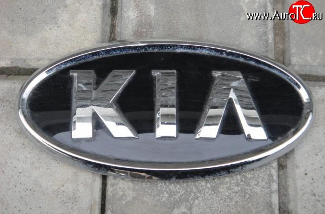 1 779 р. Передняя стандартная эмблема KIA KIA Carnival VQ минивэн дорестайлинг (2005-2010)  с доставкой в г. Калуга