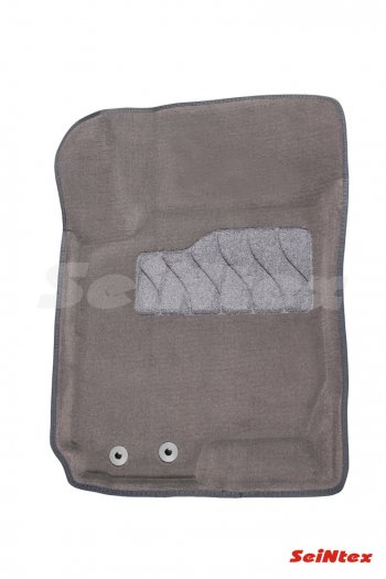 3 399 р. Текстильные коврики в салон SEINTEX 3D серые KIA Ceed 1 ED дорестайлинг универсал (2006-2009)  с доставкой в г. Калуга. Увеличить фотографию 2