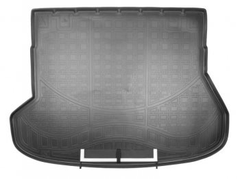 2 899 р. Коврик в багажник Norplast  KIA Ceed  2 JD (2012-2018) (Черный с фартуком)  с доставкой в г. Калуга. Увеличить фотографию 1