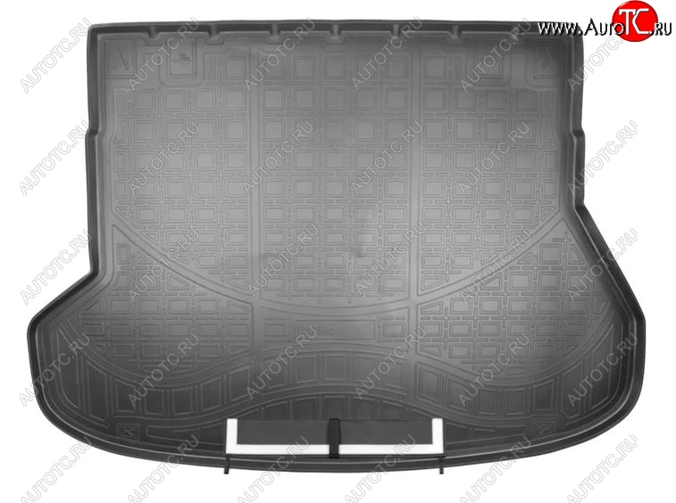 2 899 р. Коврик в багажник Norplast  KIA Ceed  2 JD (2012-2018) (Черный с фартуком)  с доставкой в г. Калуга