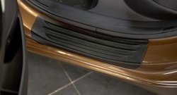 2 249 р. Накладки на порожки автомобиля (рестайлинг, хетчбек) RA  KIA Ceed  2 JD (2015-2018)  с доставкой в г. Калуга. Увеличить фотографию 3