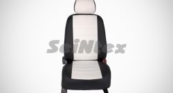 5 599 р. Чехлы для сидений SeiNtex (экокожа, белый цвет)  KIA Ceed  1 ED (2010-2012)  с доставкой в г. Калуга. Увеличить фотографию 2