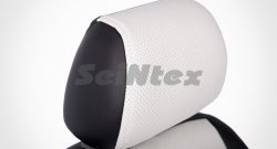 5 599 р. Чехлы для сидений SeiNtex (экокожа, белый цвет)  KIA Ceed  1 ED (2010-2012)  с доставкой в г. Калуга. Увеличить фотографию 3