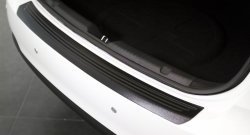 1 269 р. Защитная накладка на задний бампер RA KIA Cerato 3 YD дорестайлинг седан (2013-2016)  с доставкой в г. Калуга. Увеличить фотографию 1